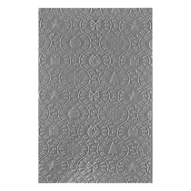 Spellbinders 3D Embossing Folder | Country Christmas