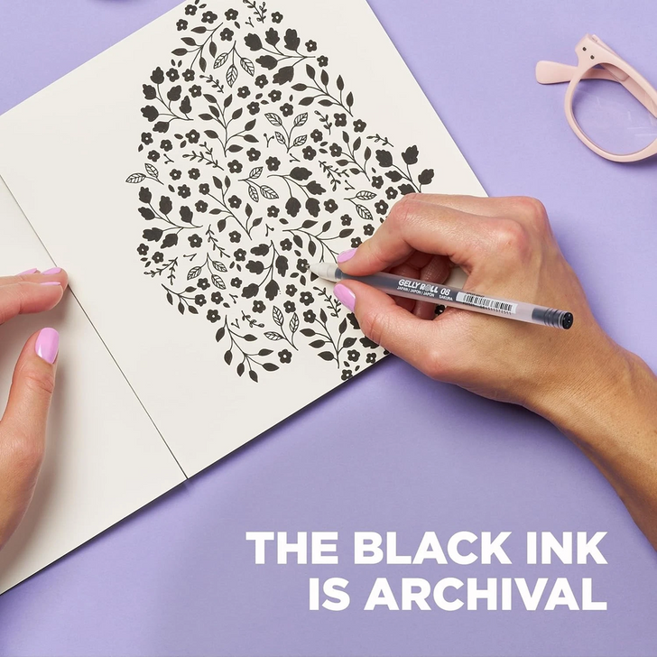 Sakura Gelly Roll Medium Point Pens 3/Pkg | Black