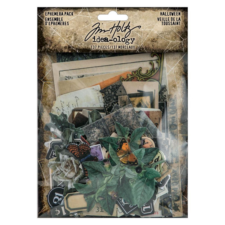 Tim Holtz Idea-Ology Ephemera 137/Pkg | Halloween