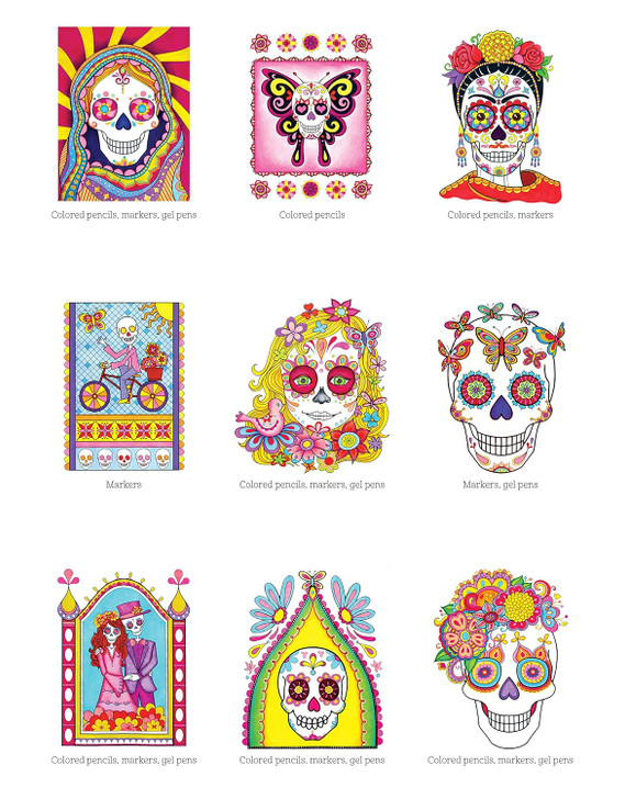 Design Originals Coloring Book | Day of the Dead