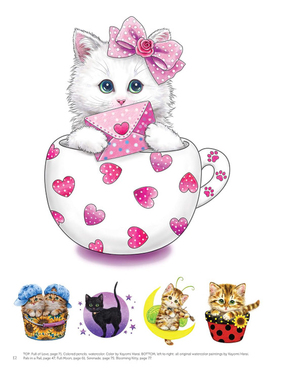 Design Originals Coloring Book | Teacup Kittens