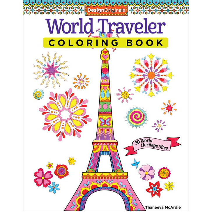 Design Originals Coloring Book | World Traveler