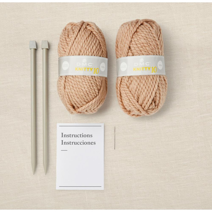 DMC Mindful Making Knitting Kit | Snuggle Scarf