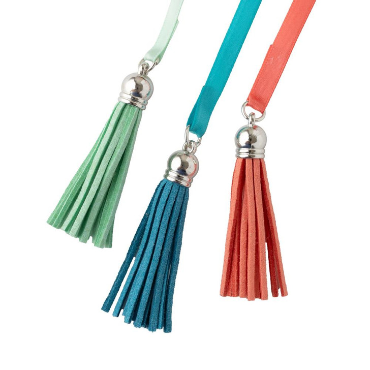 We R Makers Thermal Cinch Tassel Bookmarks 6/Pkg