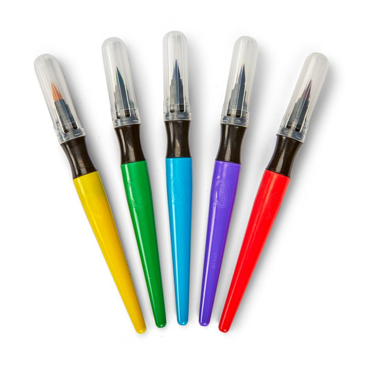 Crayola Washable Paint Brush Pens 5/Pkg