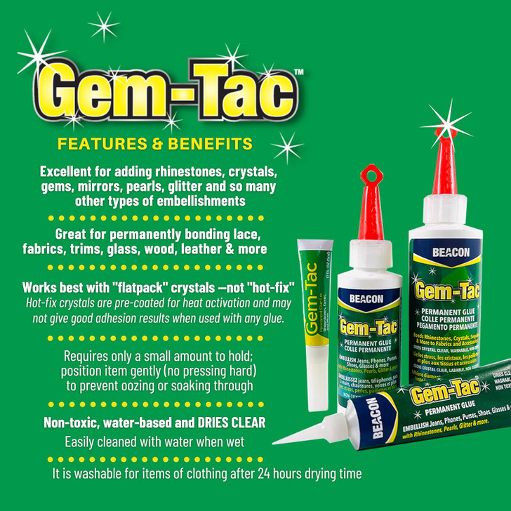 Beacon Gem-Tac Permanent Adhesive