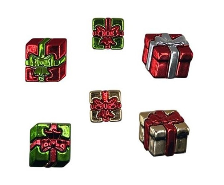 Buttons Galore Button Theme Pack 6/Pkg | Yuletide Treasures