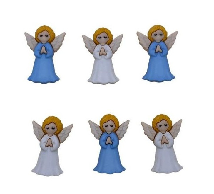 Buttons Galore Button Theme Pack 6/Pkg | Heavenly Angels