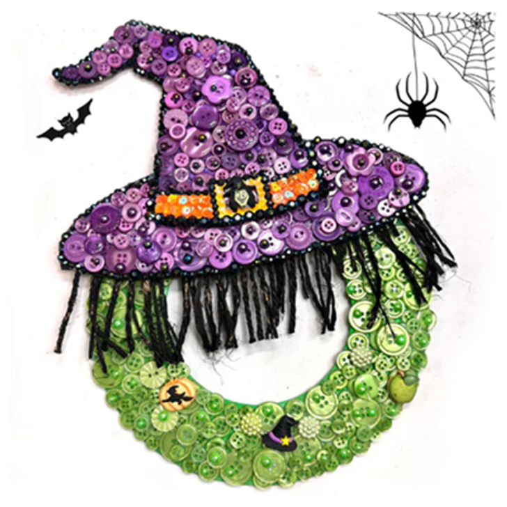 Buttons Galore Button Mason Jar | Greenery