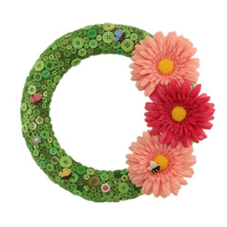 Buttons Galore Button Mason Jar | Greenery