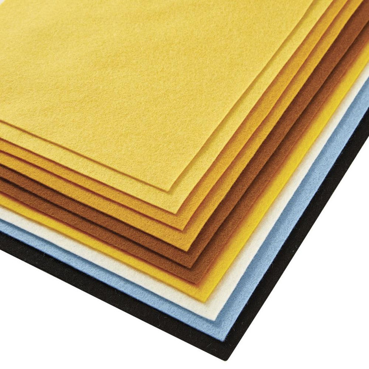 Spellbinders Merino Wool Felt Sheets | Classic Pooh