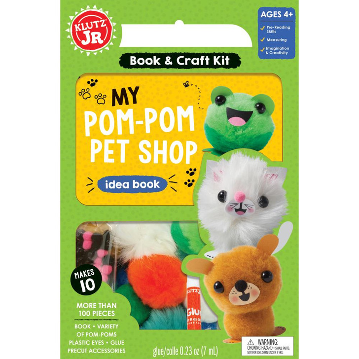 Klutz Jr. My Pom-Pom Pet Shop Kit