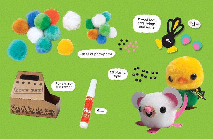 Klutz Jr. My Pom-Pom Pet Shop Kit