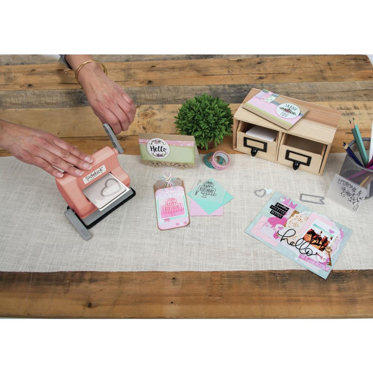 Sizzix Sidekick Machine Starter Kit - Limited Edition | Desert Flower
