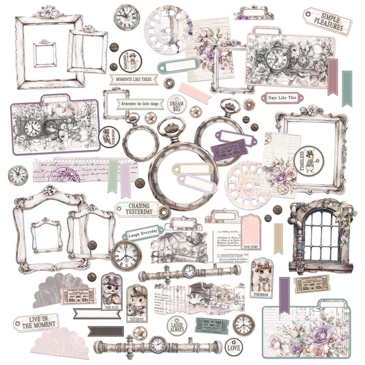 49 And Market Die Cut Elements 83/Pkg | Echoes Of Time