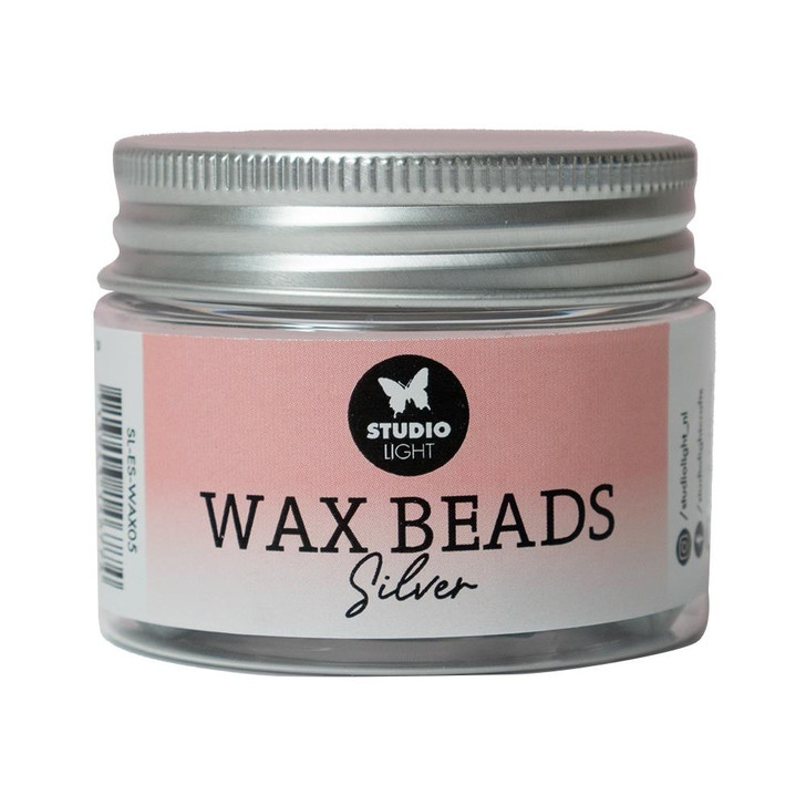 Studio Light Essentials Wax Beads | Nr. 05 - Silver