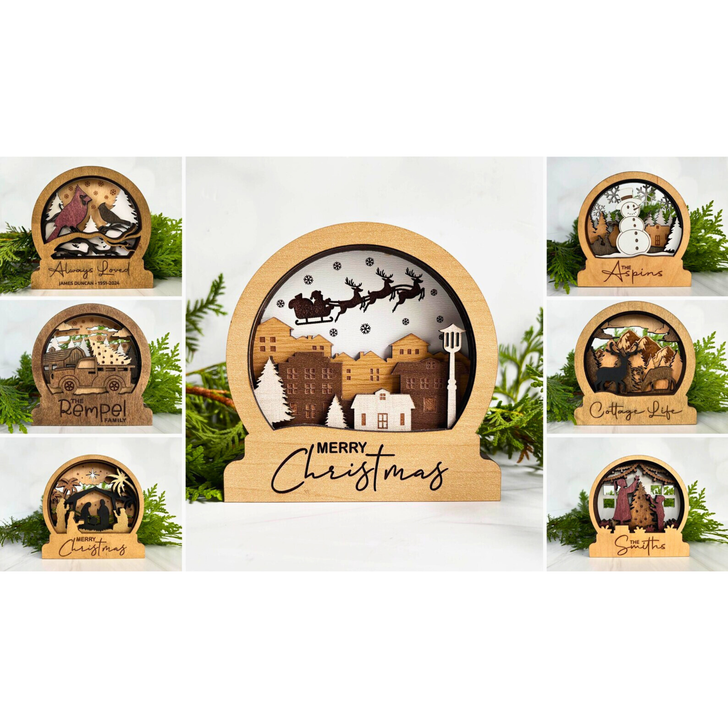 Christmas Snow Globe Decoration