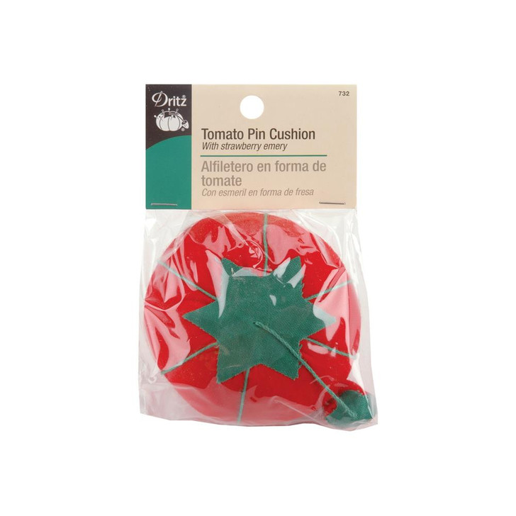 Dritz Tomato Pin Cushion W/Strawberry Emery
