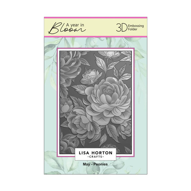 Lisa Horton Crafts Limited Edition Embossing Folders | A Year In Bloom - 2026