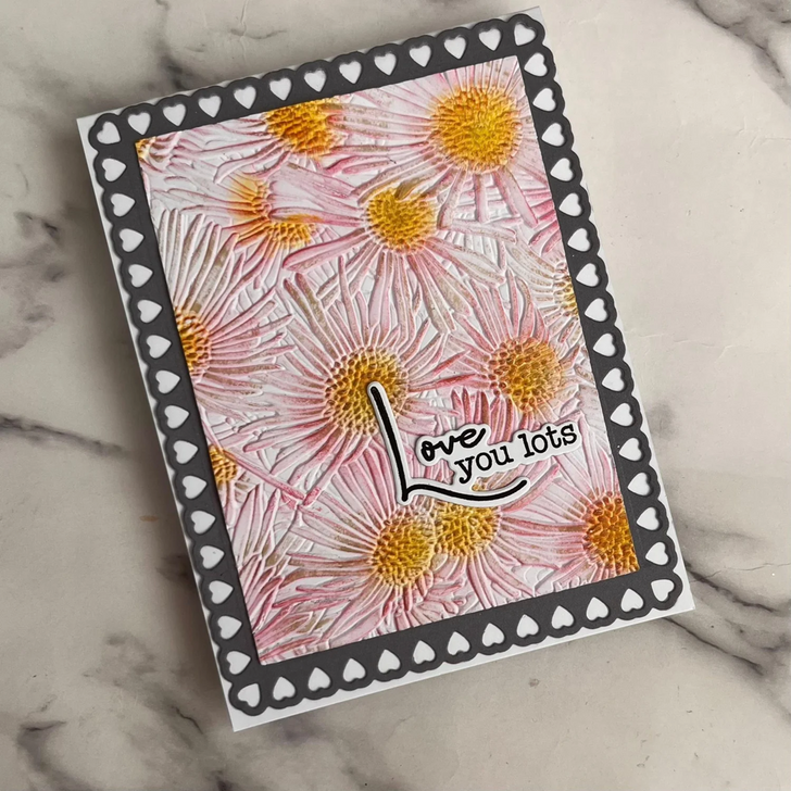 Lisa Horton Crafts A Year In Bloom - 2026 Limited Edition 3D Embossing Folders