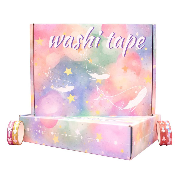 Ieebee Washi Tape Set 50/Rolls | Cartoon Party