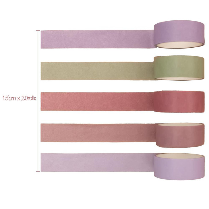 Ieebee Washi Tape Set 20/Rolls | Morandi Colors