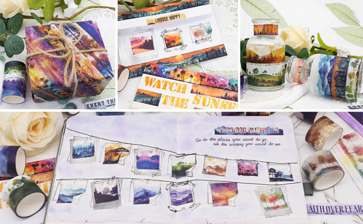 Ieebee Washi Tape Set 32/Rolls | Whispering Valleys