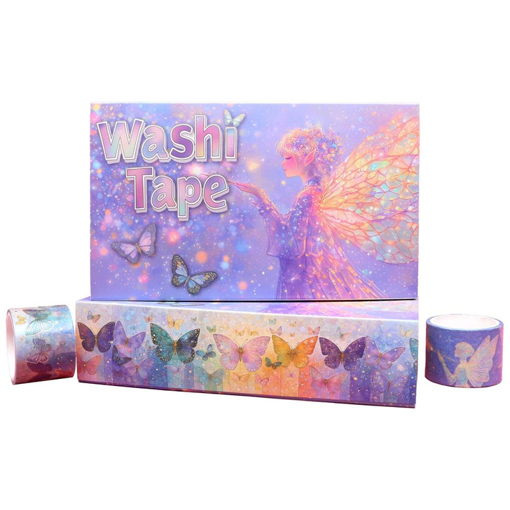 Ieebee Washi Tape Set 14/Rolls | Moonlit Fairy Dreams