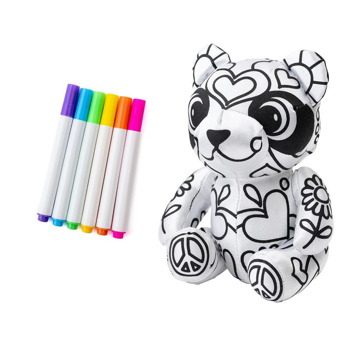 Colorbok Make It Colorful! Color Your Own Plush | Panda