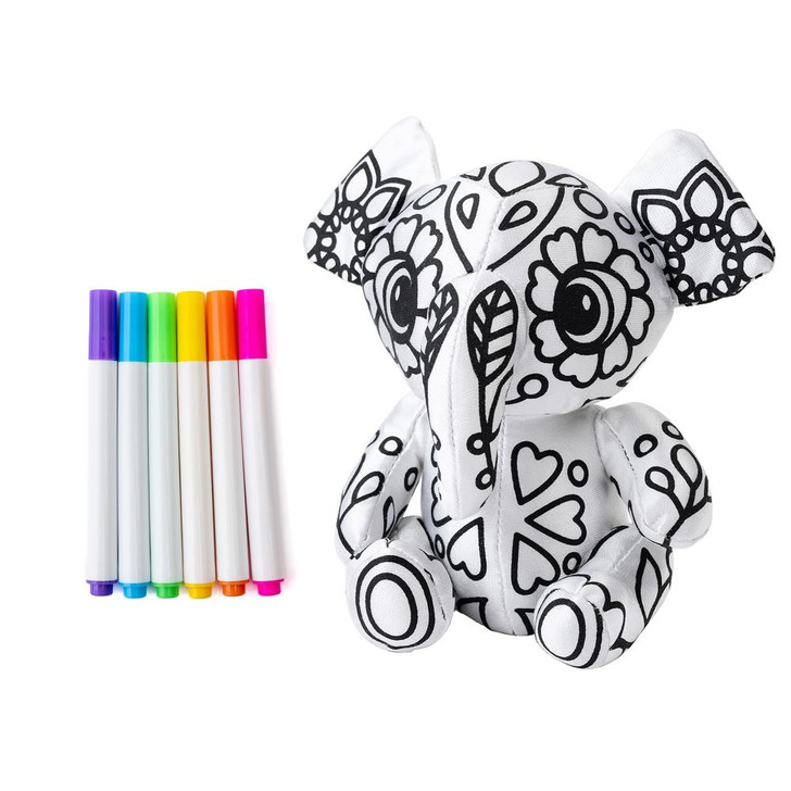 Colorbok Make It Colorful! Color Your Own Plush | Elephant