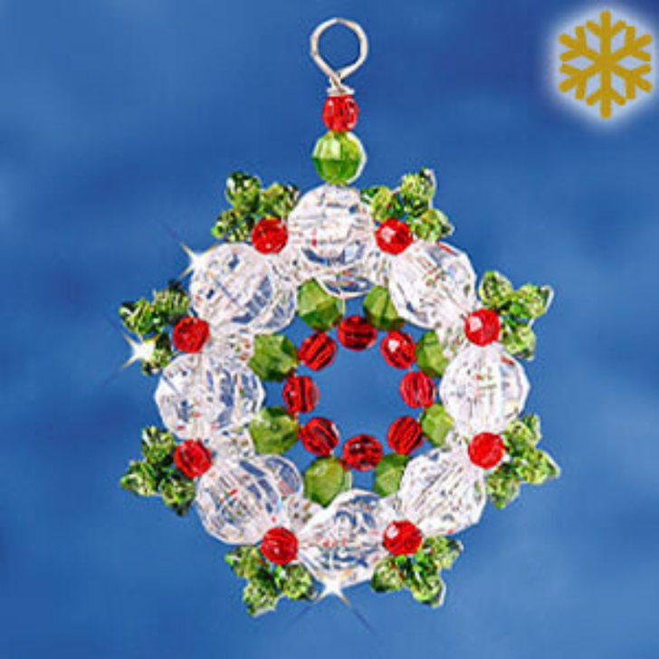 The Beadery Holiday Beaded Ornament Kit | Classic Indent