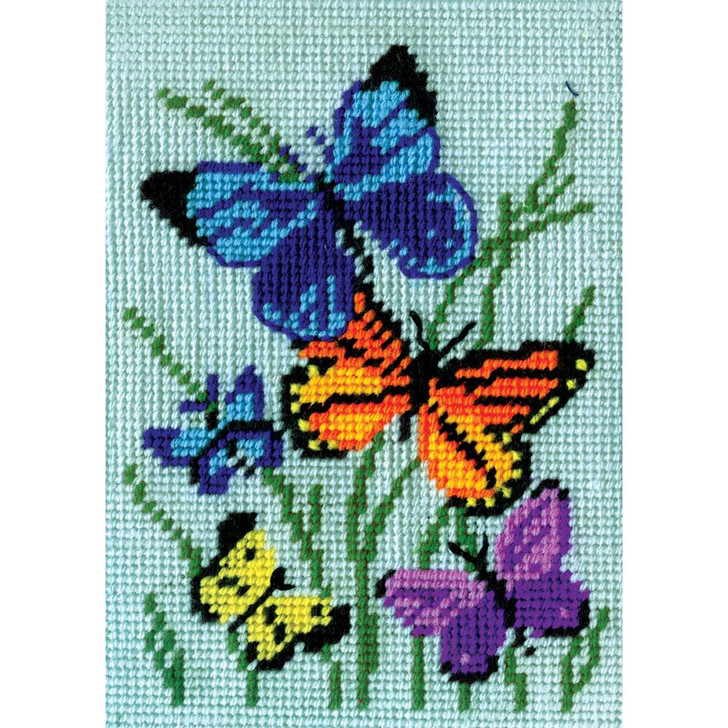 Design Works Butterflies Galore Needlepoint Kit