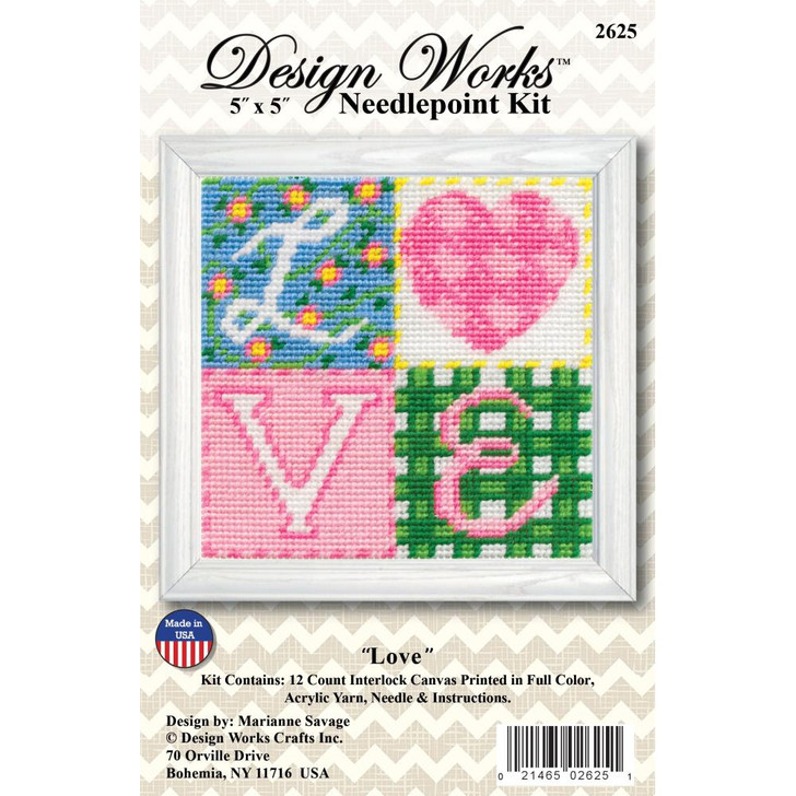 Design Works Needlepoint Kit | "Love"