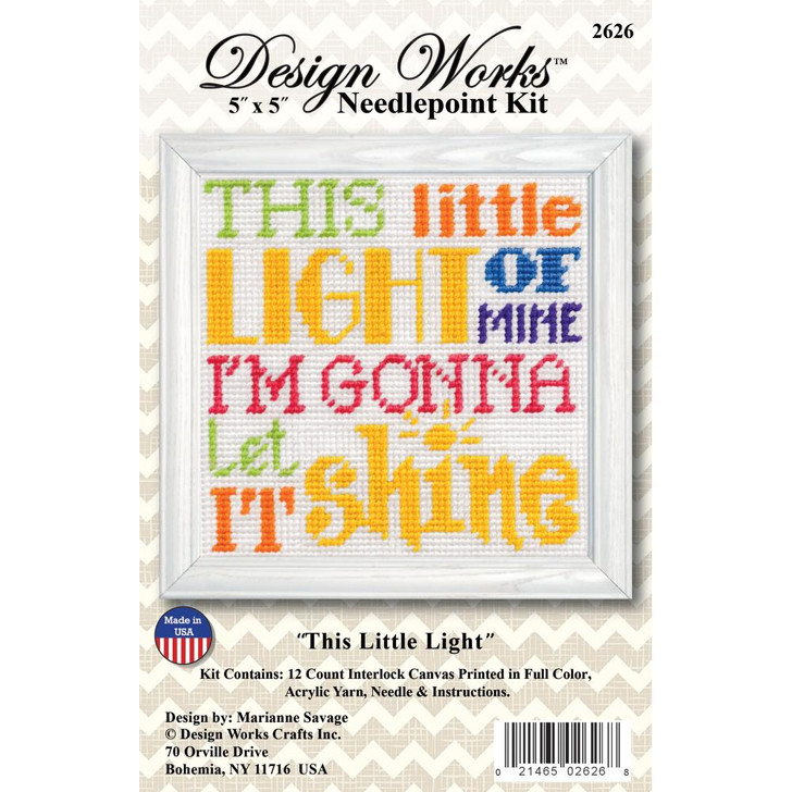 Design Works This Little Light Needlepoint Kit