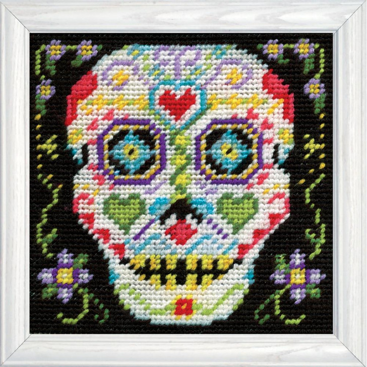 Design Works Needlepoint Kit | Skull