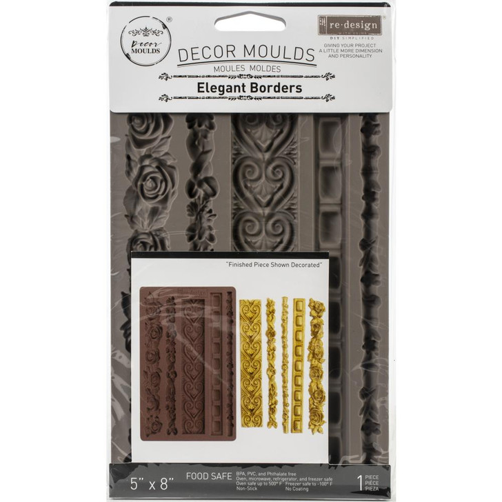Prima Marketing Elegant Borders Re-Design Decor Mould