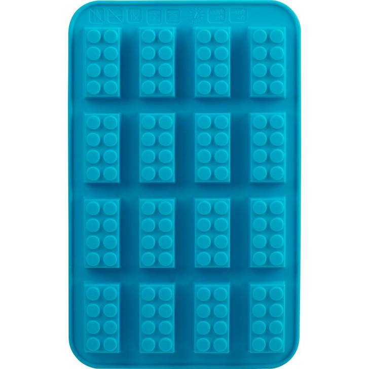Trudeau Silicone Chocolate Mold 2/Pkg | Building Bricks