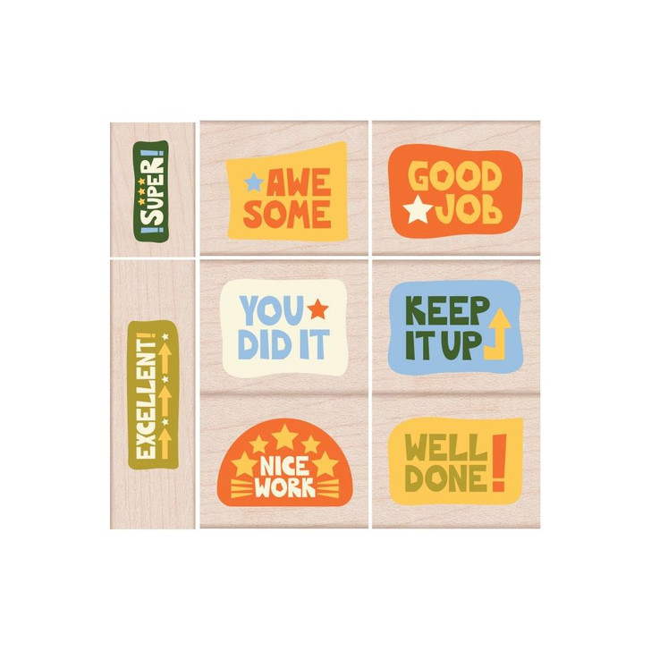 Hero Arts Woodblock Stamp Set | Nice Work