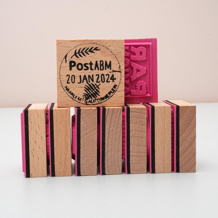 Studio Light Wooden Stamps Set | ABM Postage Stamps