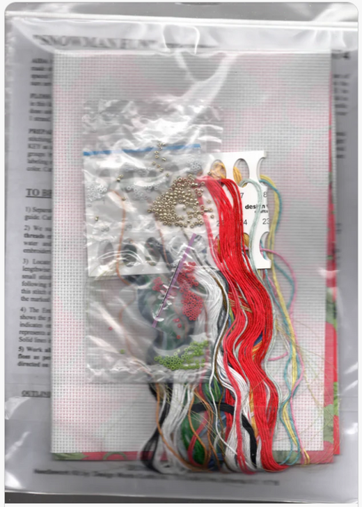 Design Works Snowman Fun Counted Cross Stitch Stocking Kit