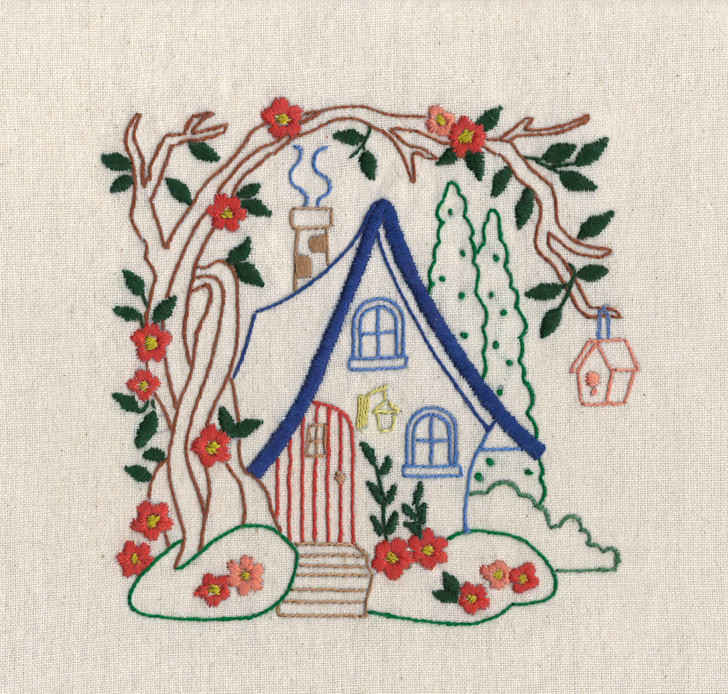 Colonial Patterns Gnome Sweet Gnome Iron-On Embroidery Patterns