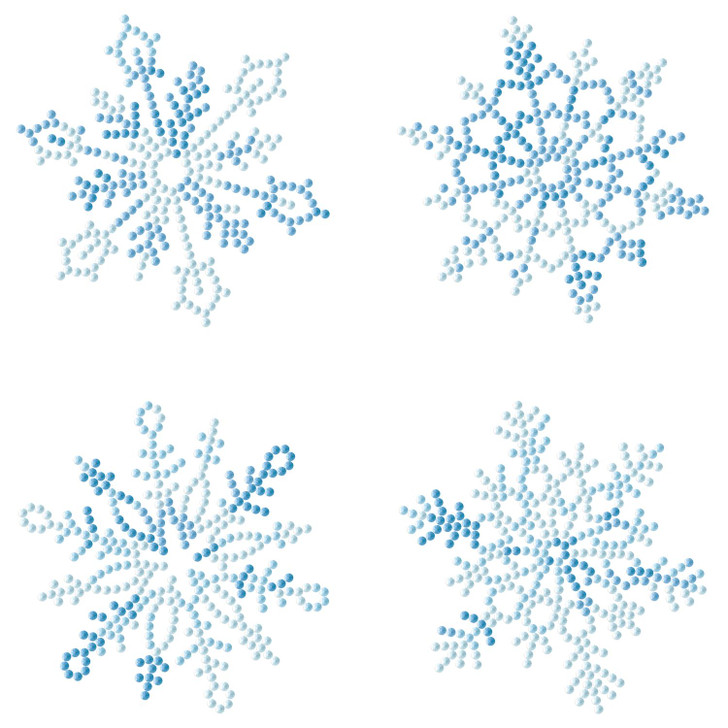 Diamond Dotz Snowflakes Diamond Facet Coasters Art Kit