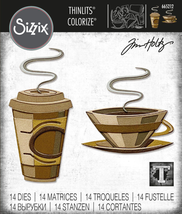Sizzix Thinlits Dies By Tim Holtz | Cafe