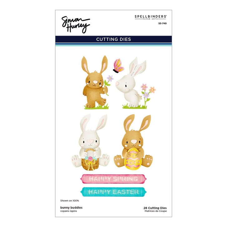Spellbinders Bunny Buddies Cutting Dies