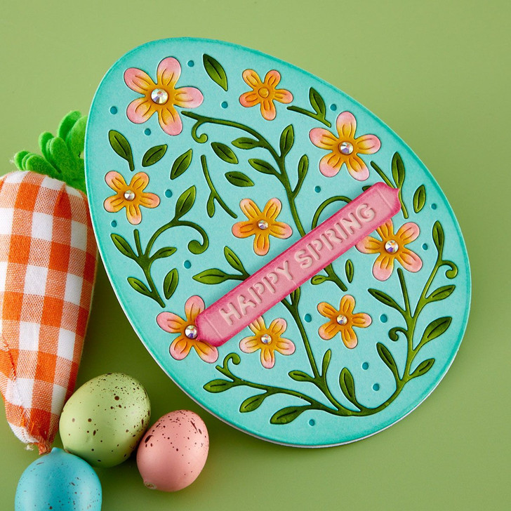 Spellbinders In Bloom Egg Cutting Dies