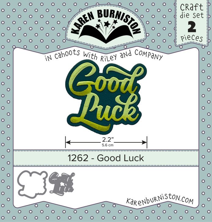 Karen Burniston Good Luck Craft Die Set