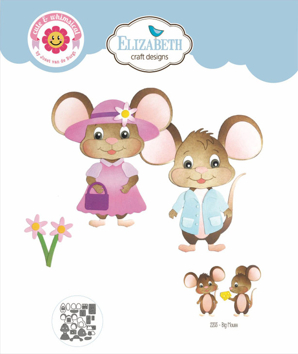 Elizabeth Craft Big Mouse Metal Die Set