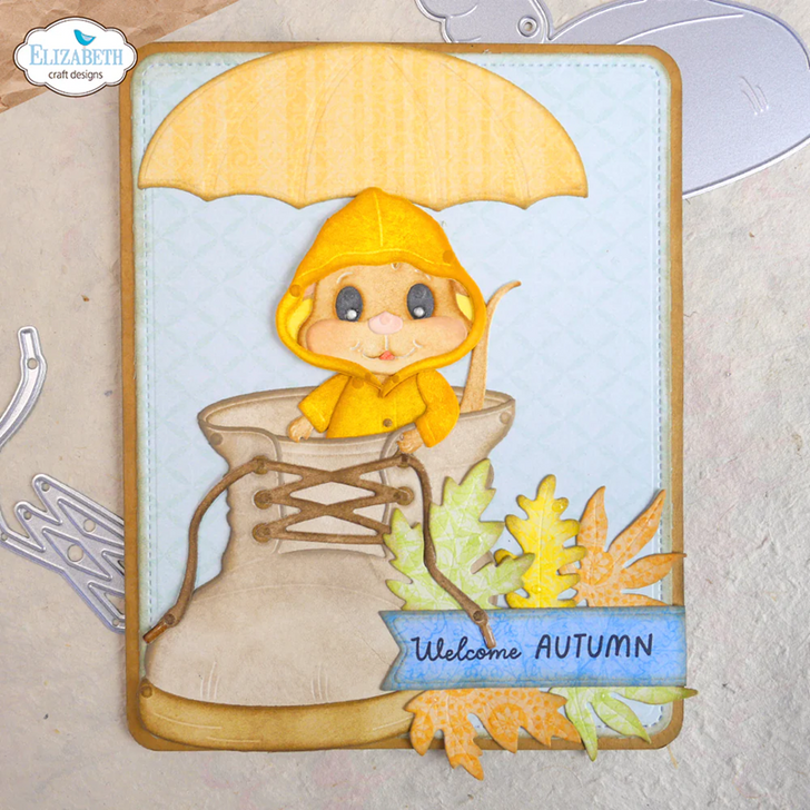 Elizabeth Craft Boot Metal Die Set