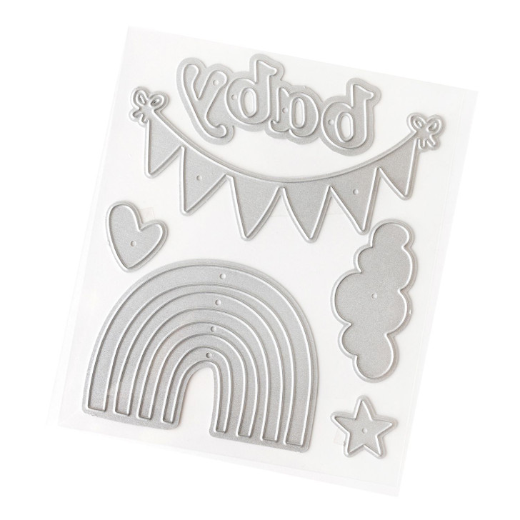 American Crafts Cutting Dies | Hello Little Girl