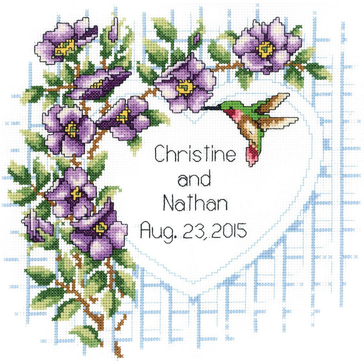 Janlynn Garden Trellis Counted Cross Stitch Kit